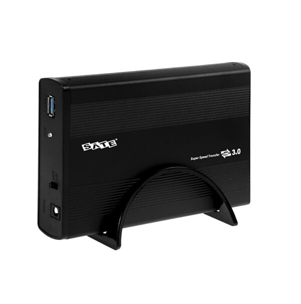 gaveta para hdd sate 3.5" ax 332 negra 4.00 tb usb 3.0