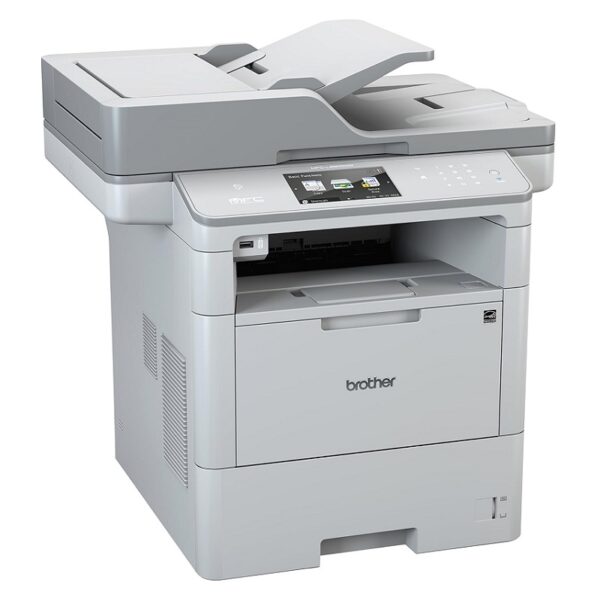 impresora brother laser mfcl6900dw mfp mono duplex red/w