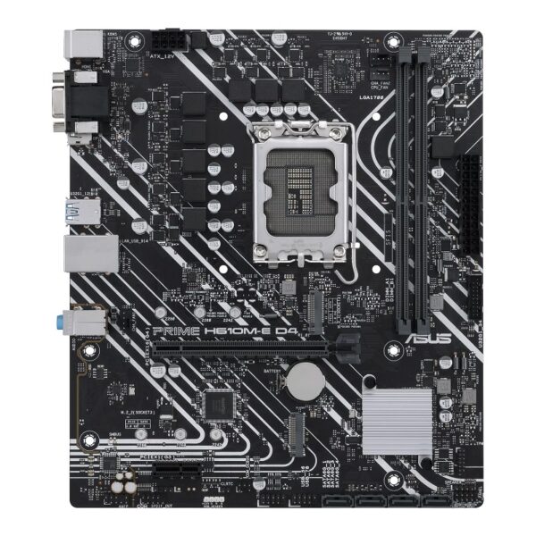 placa madre asus prime lga1700 h610m e s/v/r/hdmi/dp d4