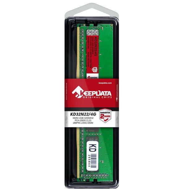 memoria ram keepdata ddr4 4gb 3200 mhz