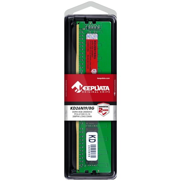 memoria ram keepdata ddr4 8gb 2666 mhz