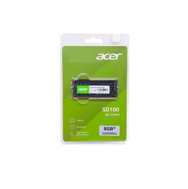 memoria ram para notebook ddr4 acer 8gb 3200 mhz