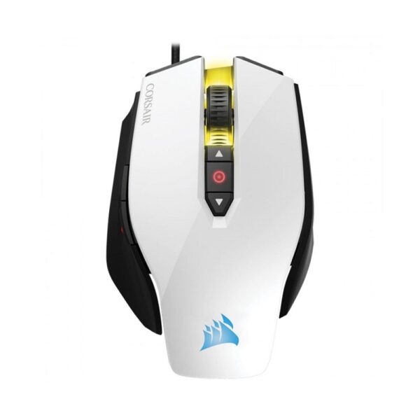 mouse gamer corsair ch 9300111 na m65 pro blanco