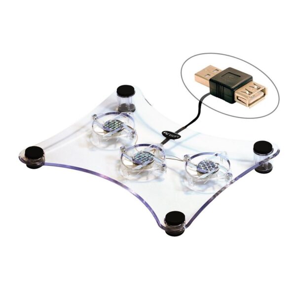 cooling pad para notebook argomtech arg cf 0639 con 3 ventiladores