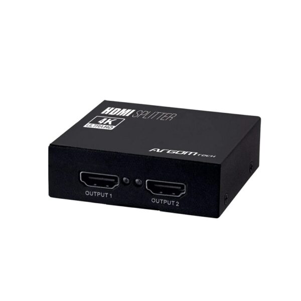 splitter argomtech arg av 5110 2 outputs hdmi 4k hd
