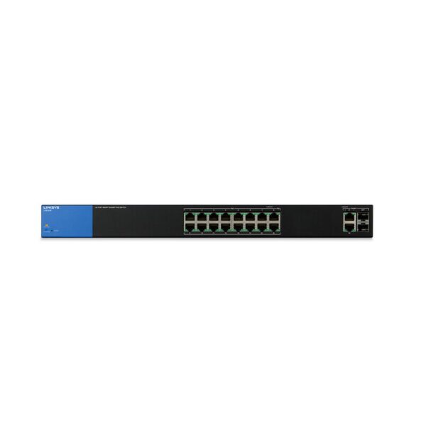 switch linksys lgs318p 18 port business smart