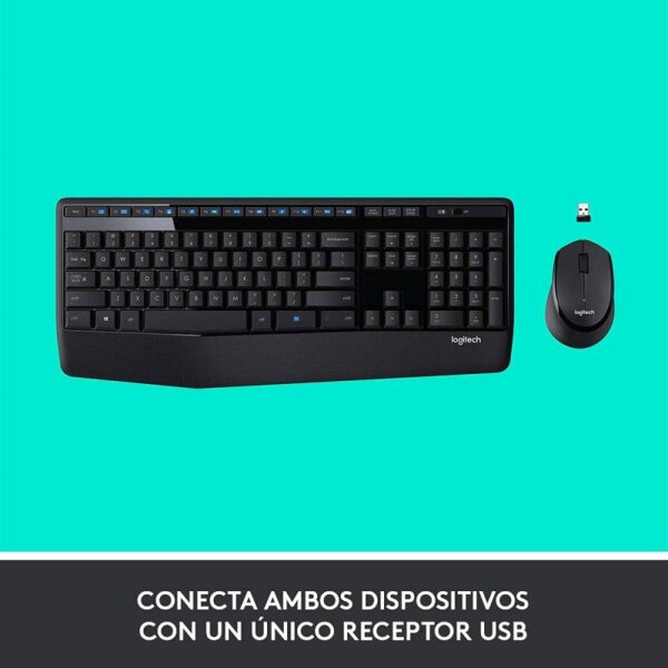 teclado logitech 920 007820 mk345 combo wir