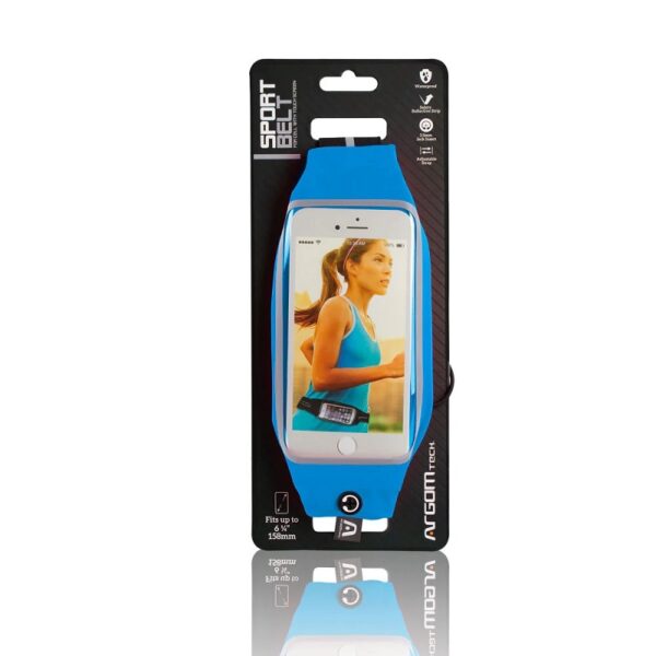 estuche con cinturon argomtech arg ac 0431bl azul