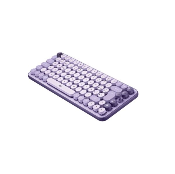 teclado logitech 920 010714 pop mecanical wir lila/v