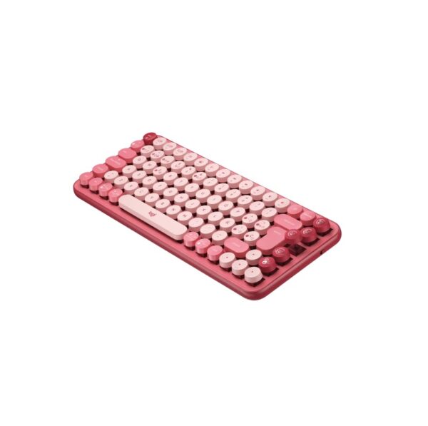 teclado logitech 920 010715 pop mecanical wir rosa