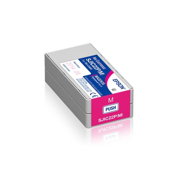 tinta epson sjc22p (m) tm c3500 magenta