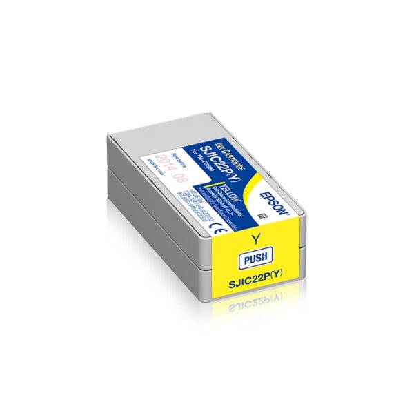 tinta epson sjc22p (y) tm c3500 yellow