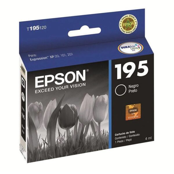 tinta epson t195120 xp 101/201/211 negro