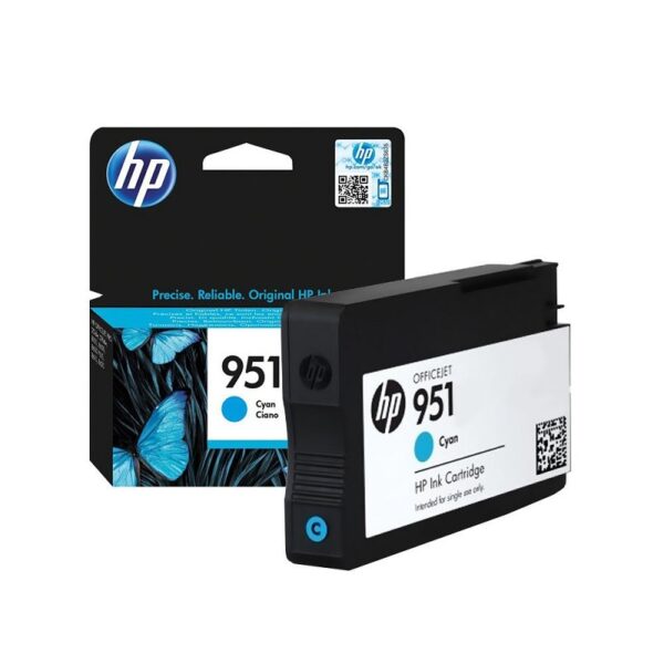 tinta hp cn050al 951 cyan/8600w