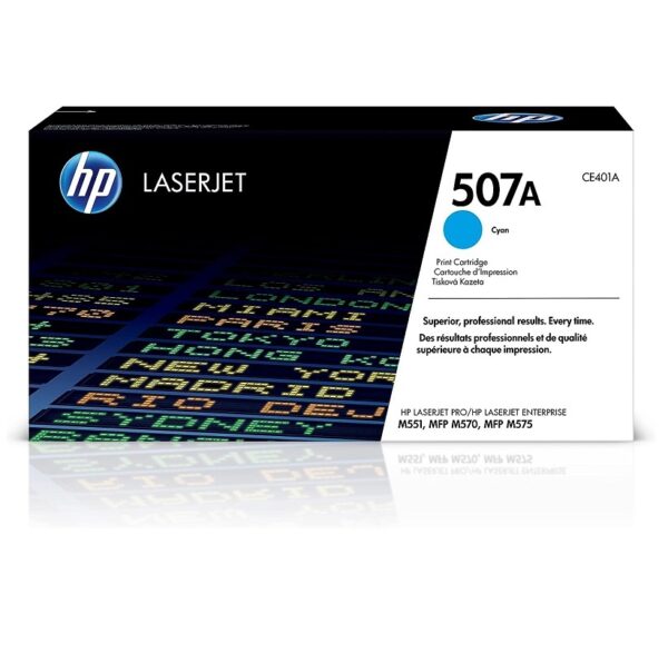 toner hp ce401a 507a cyan