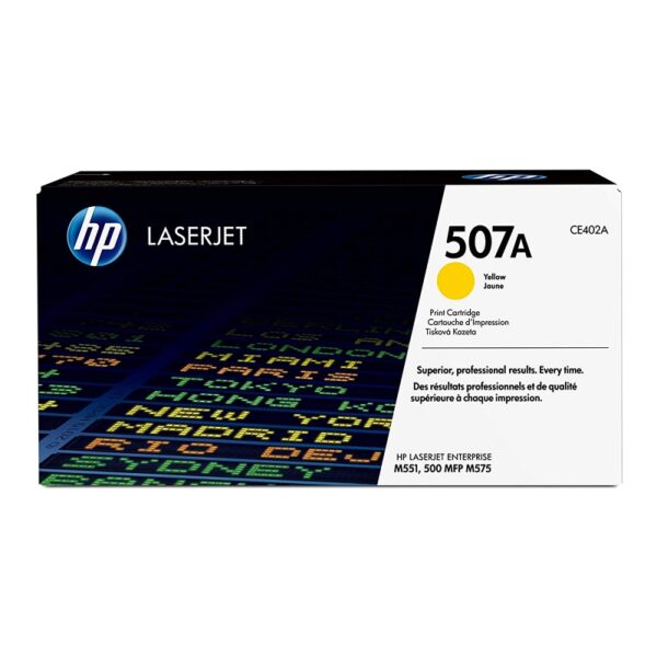 toner hp ce402a 507a amarillo