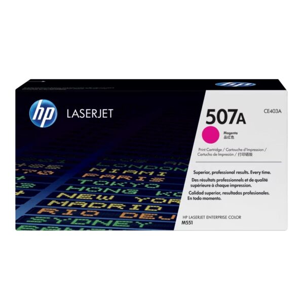 toner hp ce403a 507a magenta