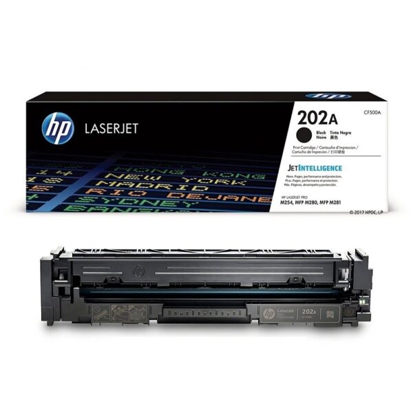 toner hp cf500a (202a) m281fdw negro