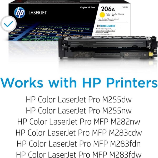 toner hp w2112a (206a) yellow