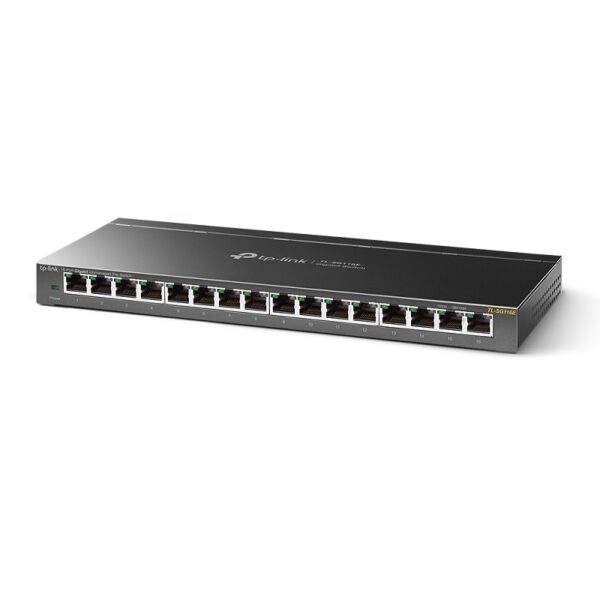 hub switch tp link 16p tl sg116e 16p rj45 100/10