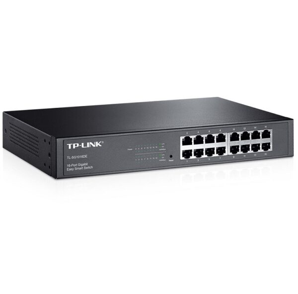 switch tp link 16 g lan tl sg1016de inteligente