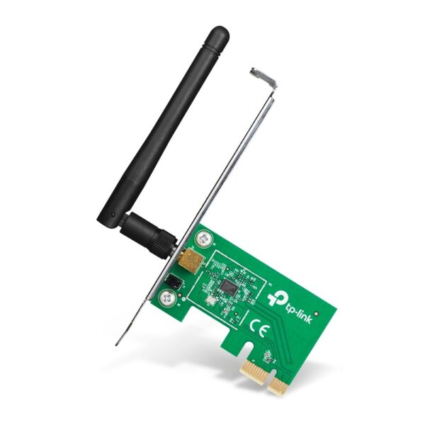 adaptador inalÁmbrico tp link ne pcie wn781nd 150mbps