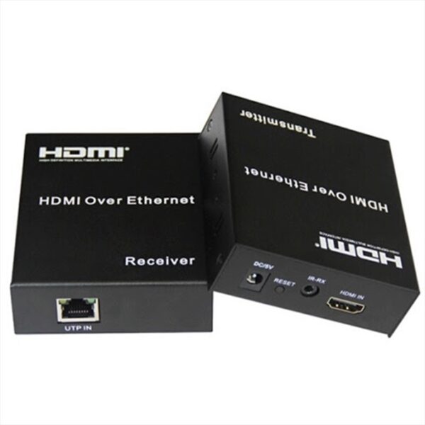 adaptador hdmi extensor 120mts a rj45