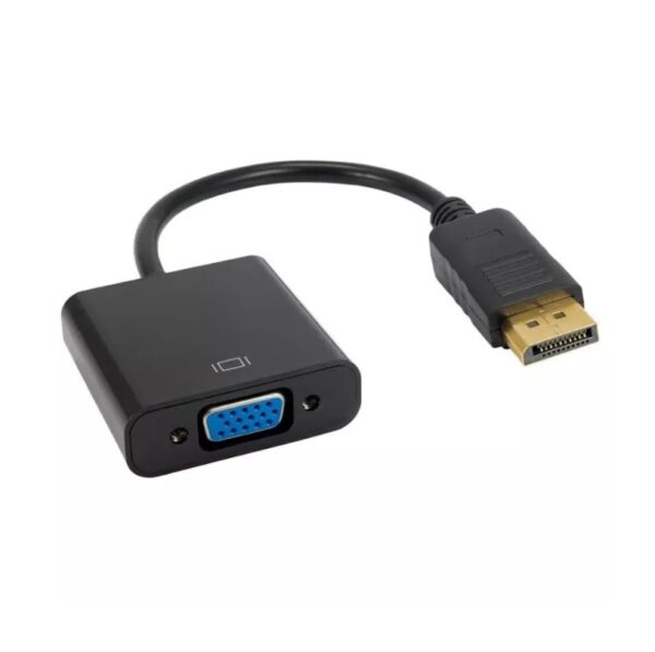 cable adaptador display port macho a vga hembra