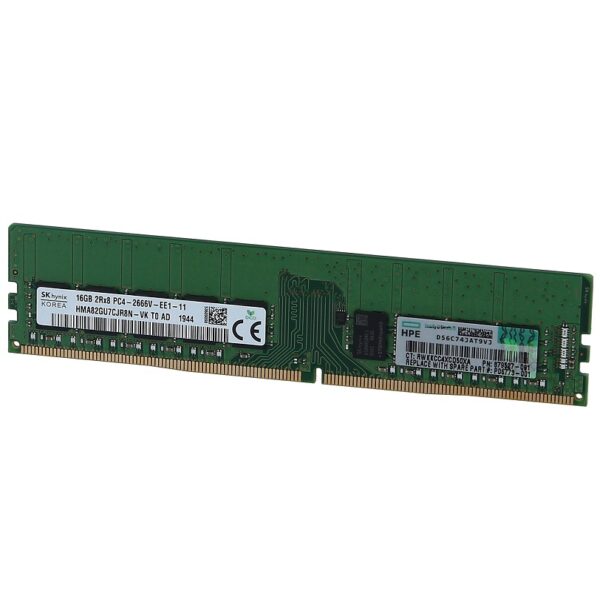 hpe memoria 16g 2rx8 pc4 2666v e stnd kit (879507 b21)