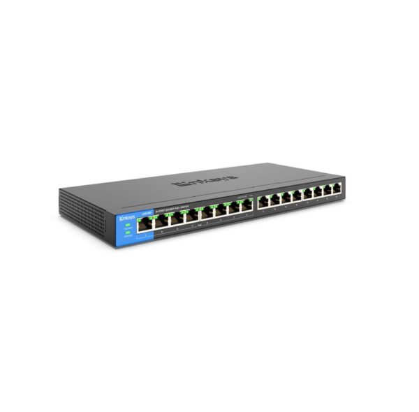 switch linksys poe 16 puertos lgs116p