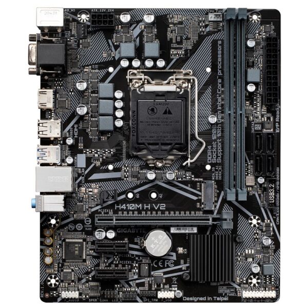 placa madre gigabyte h410m h v2 v/s/r/hdmi/m2/dd4/usb3.2/ma