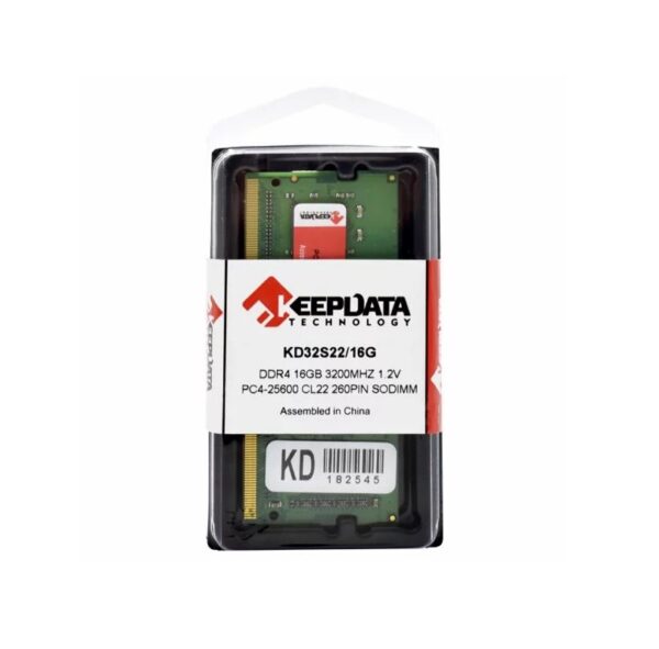 memoria ram para notebook ddr4 keepdata 16gb 3200 mhz