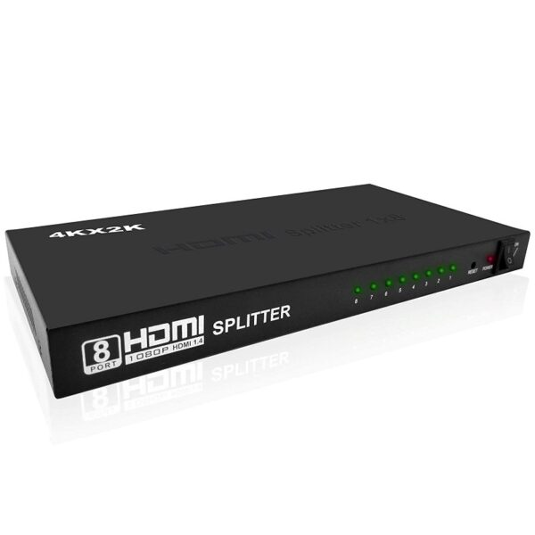 splitter 8 puertos hdmi