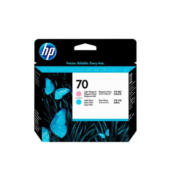 tinta hp c9405a 70 lt cyan y lt magenta