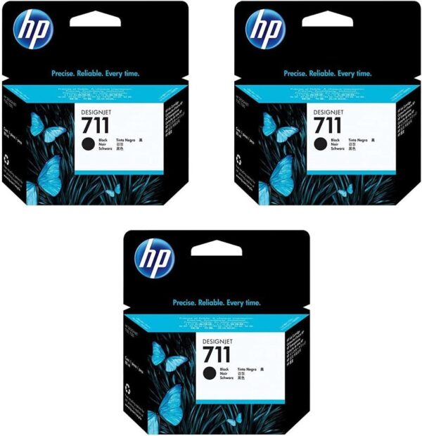 tinta hp cz129a 711 negro t120/t520
