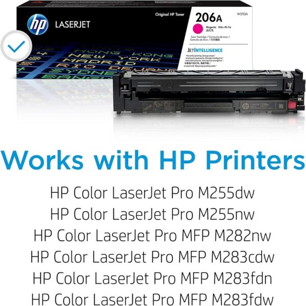 toner hp w2113a 206a magenta