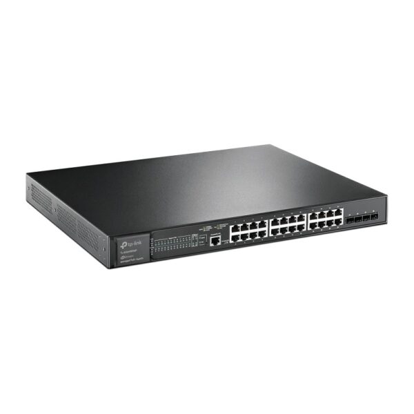 switch tp link 24 g lan tl sg3428+4sfp 1gb