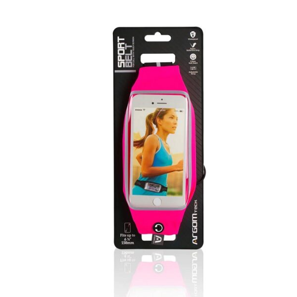 estuche con cinturon argomtech arg ac 0431pk rosa