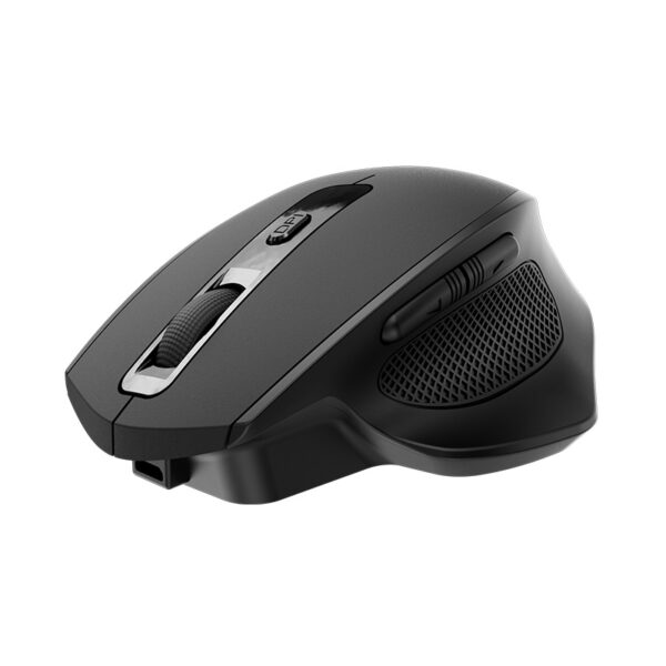 mouse inalÁmbrico klip xtreme kmw 760 ergolast 1600dpi/6 bot/recargable/negro