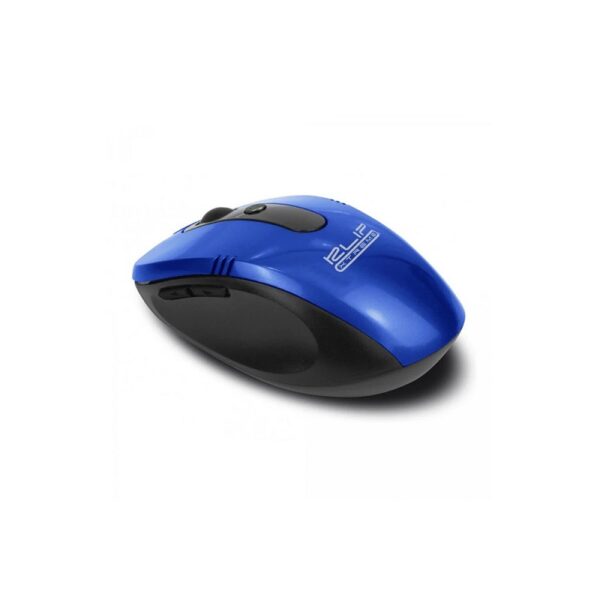 mouse inalÁmbrico klip xtreme kmw 330bl vector 1600dpi/6 bot/3d/azul
