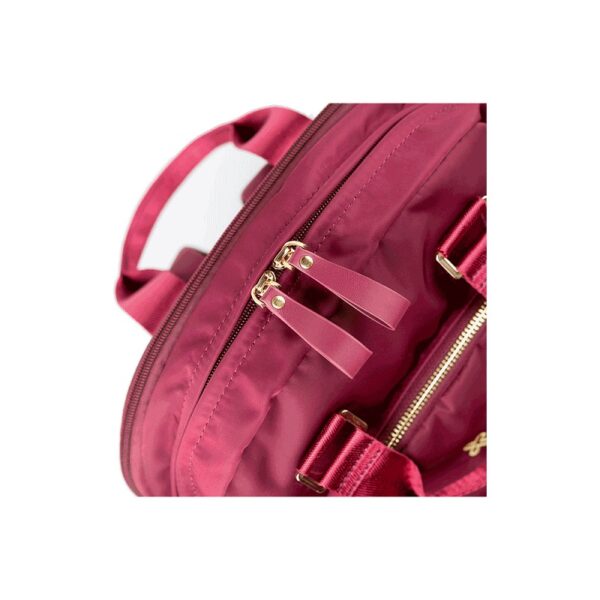 mochila klip xtreme knb 468rd toscana femenino 15.6" bordo