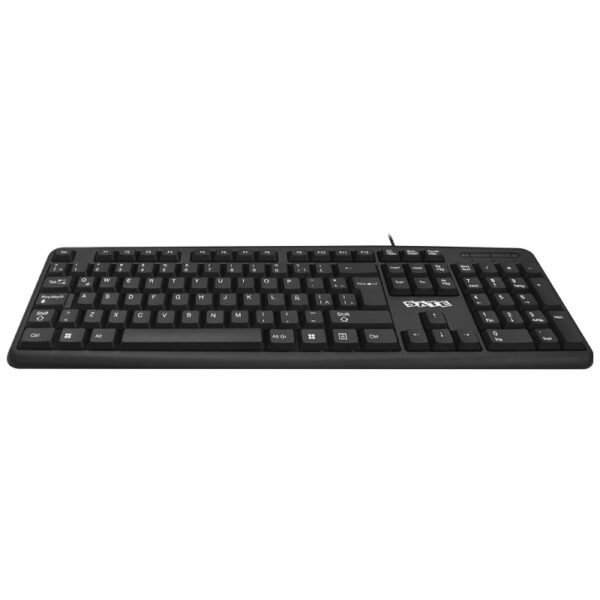 teclado sate ak 952 negro usb