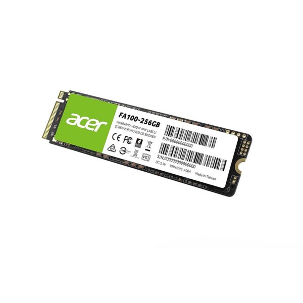 ssd acer 256gb fa100 256gb pcie m.2