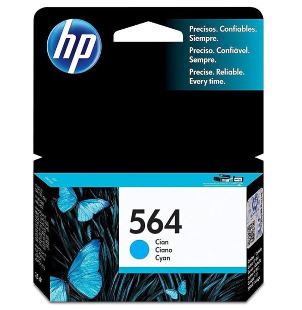tinta hp cb318wl 564 cyan