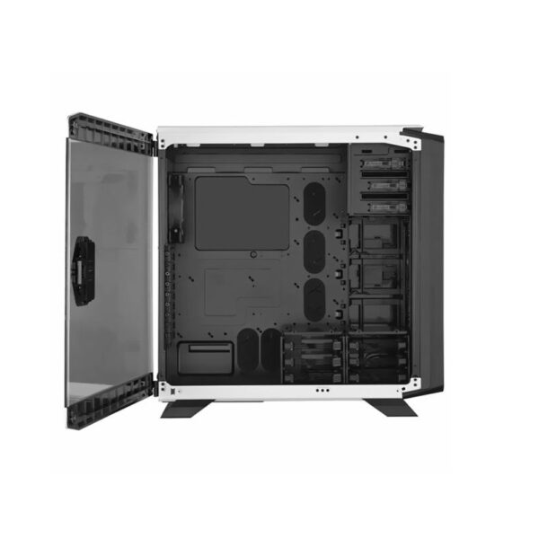 gabinete corsair cc 9011074 ww graphite 760t blanco