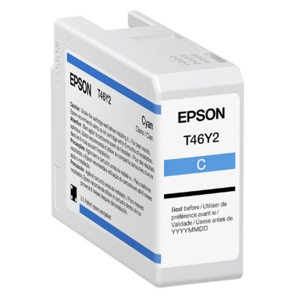 tinta epson t46y200 ultrachrome pro 10 cyan 50 ml