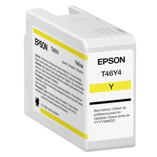 tinta epson t46y400 ultrachrome pro 10 yellow 50 ml