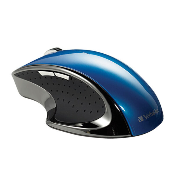 mouse verbatim inalambrico 97593 ergo azul