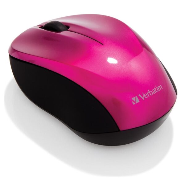 mouse verbatim inalambrico 97669 nano rojo