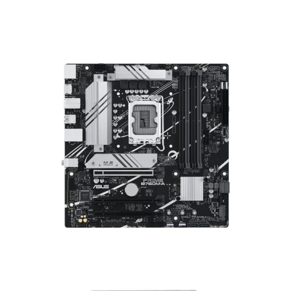 placa madre asus 1700 b760m a csm ddr5 prime s/r/hdmi/dp/2m2/usb3.2/matx d